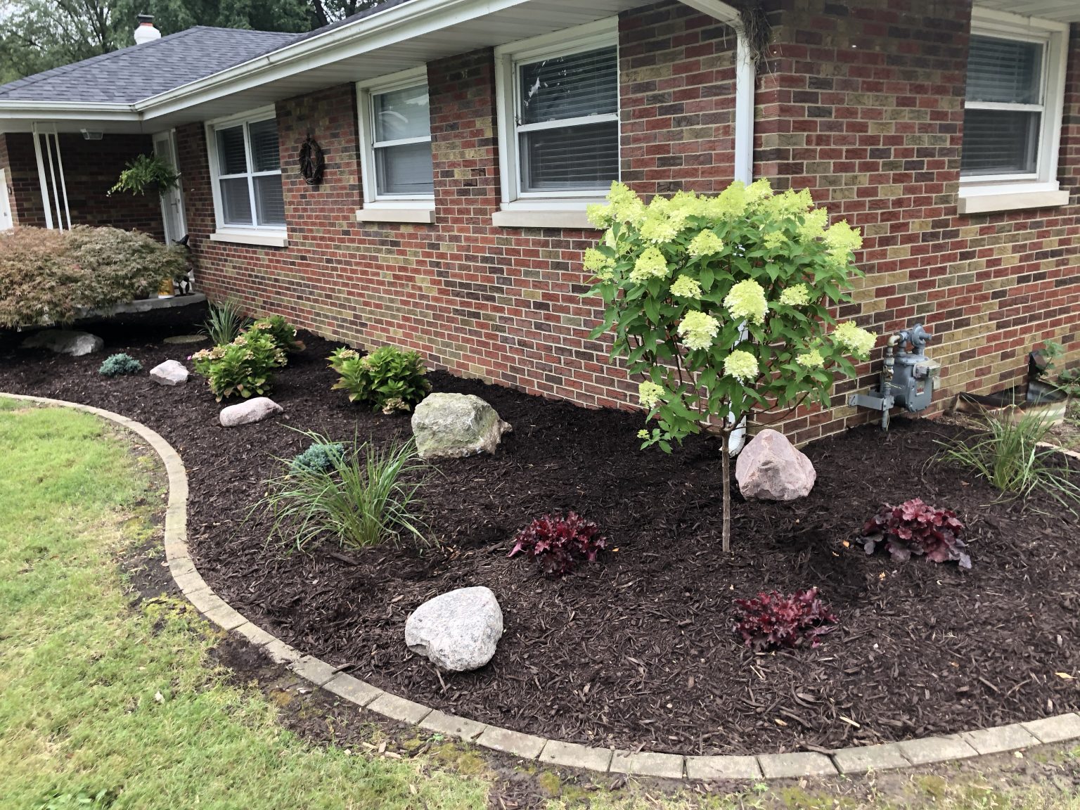 Mulch Installation Lawn Care and Landscaping in Peoria IL