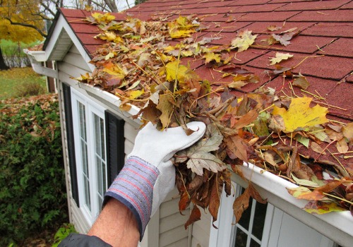 Gutter cleanup is part of what Mobeck Lawn & Landscape offers when you're looking for Local Landscapers in Morton IL