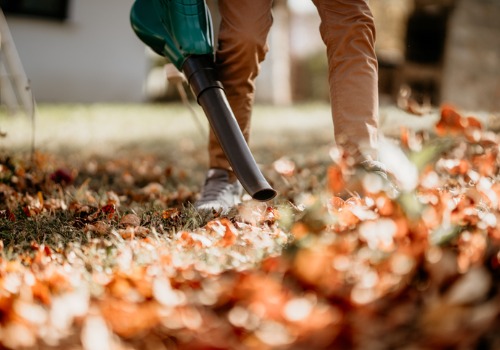 Mobeck Lawn & Landscape performs fall cleanup in addition to Backyard Landscaping in Washington IL
