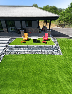 Hardscape & Fire Pit