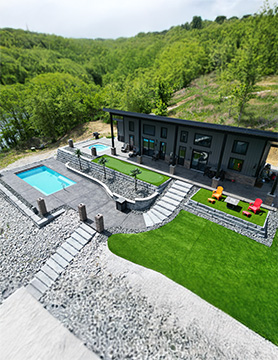 Hardscape & Fire Pit