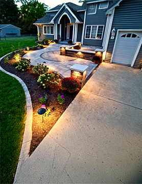 Lighting, Patio, & Landscaping