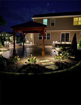 Landscaping, Pergola, & Patio