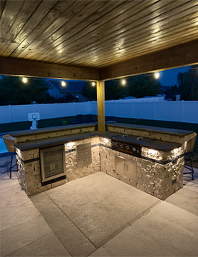 Outdoor Kitchen Area