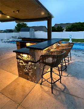 Outdoor Kitchen Area