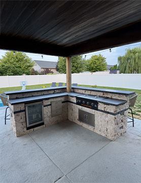 Outdoor Kitchen Area